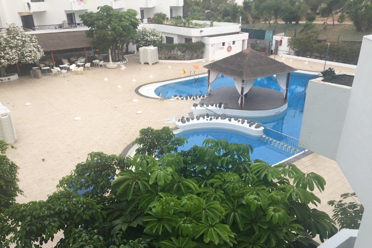 Aguamar Apartamentos, Los Cristianos Downtown Exterior foto