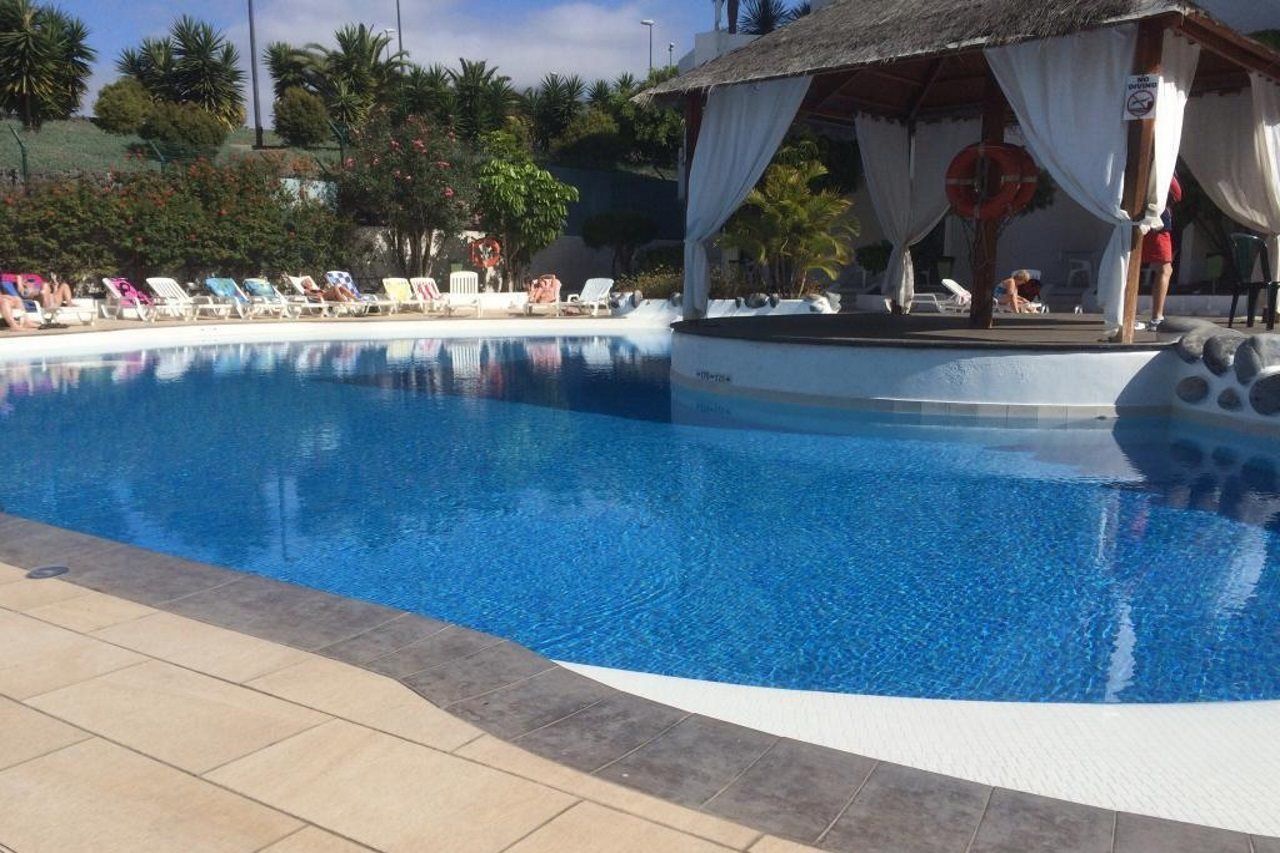 Aguamar Apartamentos, Los Cristianos Downtown Exterior foto